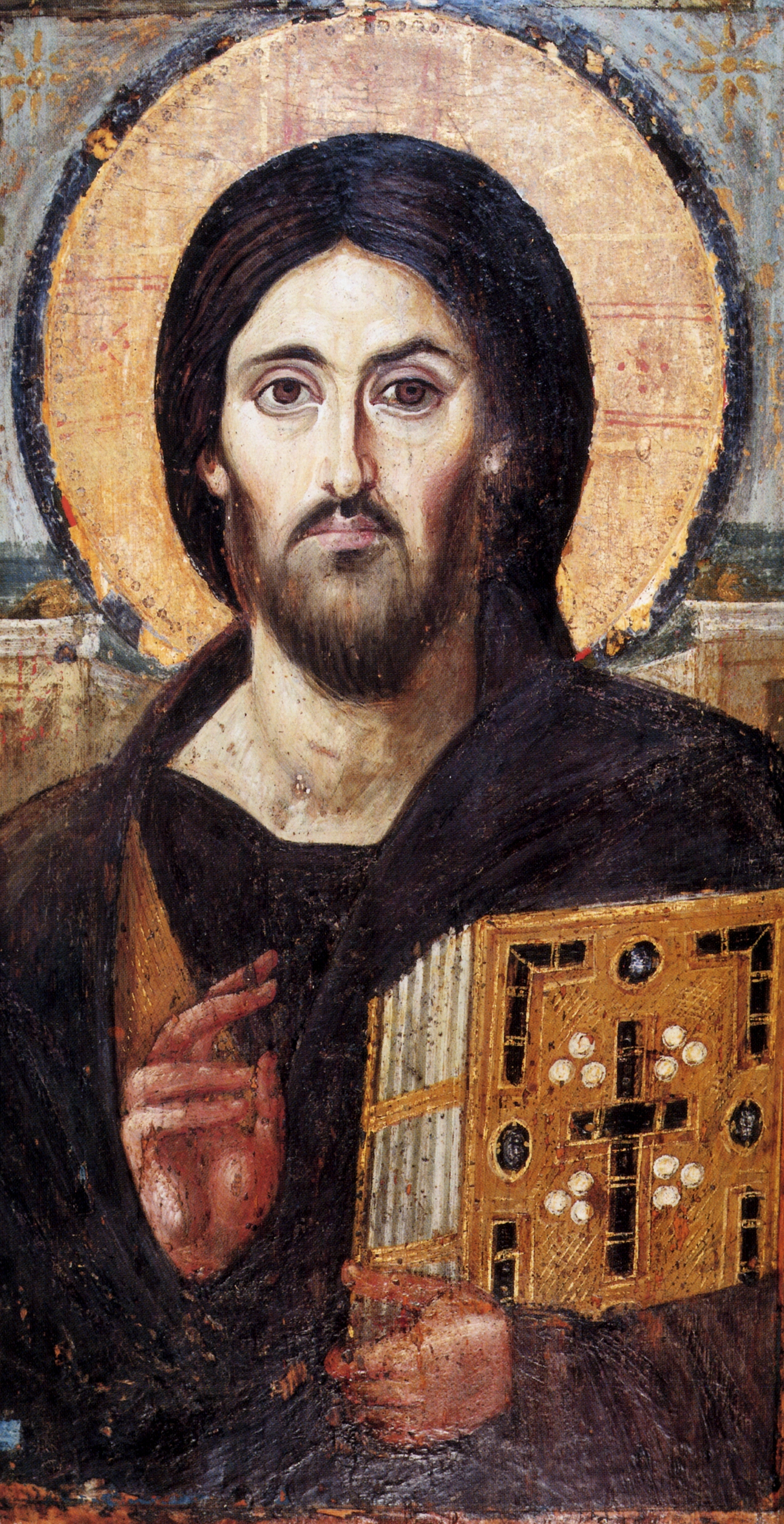 Jesus Christ, central figure of Christianity whose historical physical appearance remains undocumented