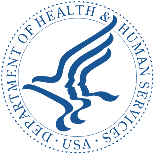 U.S. Department of Health and Human Services seal, representing the health policy leadership role at center of nomination controversy.